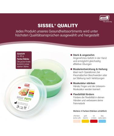 Sissel Unisex's Theraputty Therapy Putty 85gm green - Buy Online on GoSupps.com