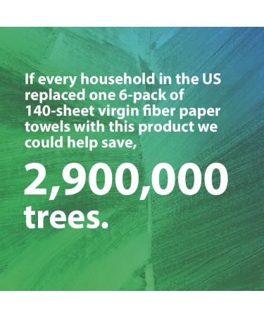 Seventh Generation Paper Towels - 100% Recycled, 2-Ply, Eco-Friendly (4 Packs of 6) - Buy Online on GoSupps.com