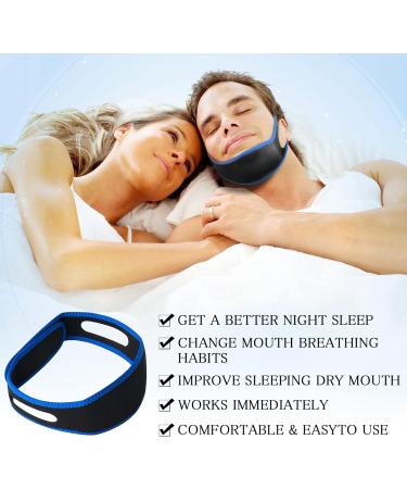 Anti-Snoring Chin Strap | 2022 Snoring Solution for Men & Women | Snoring Stopper for Better Sleep - Buy Online on GoSupps.com