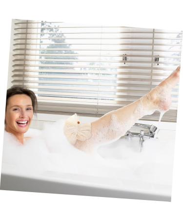 Angoily 2pcs Bath Flower Towel & Exfoliating Body Sponge - Soft Cotton Shower Wash Scrubber Balls for a Revitalizing Bath Experience - Buy Online on GoSupps.com