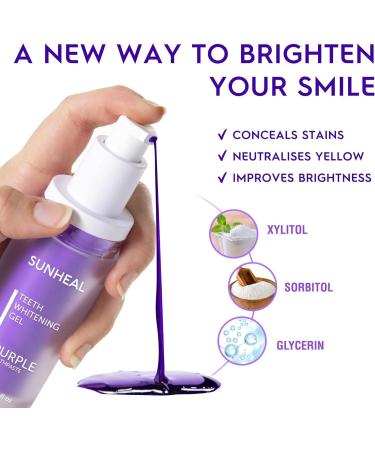 Purple Whitening Toothpaste Purple Teeth Whitening Gel Purple Whitening Toothpaste for Adults Purple Toothpaste Whitening Purple Toothpaste for Teeth Whitening - Buy Online on GoSupps.com