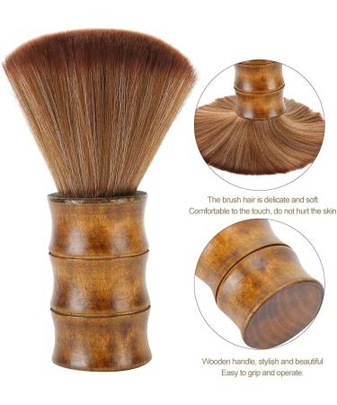 Hair Remover Brush Comfortable Fiber Hair Wood Handle Portable Professional Use - Buy Online on GoSupps.com
