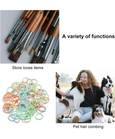 LuLiyLdJ 100pcs 2mm Candy Color Elastic Hair Bands for Baby Girls | Toddler Bobbles Accessories - Buy Online on GoSupps.com