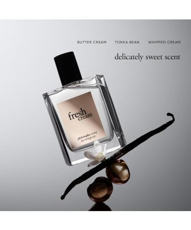 philosophy fresh cream eau de toilette - sweet & captivating women's perfume - with notes of vanilla heliotrope & tonka bean - long lasting fragrance Vanilla 0.5 Fl Oz (Pack of 1) - Buy Online on GoSupps.com