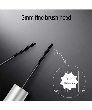 XunChung Thick Slender Mascara Waterproof Sweatproof Curl Up No Halo Lithe Dense Thin Brush Head Mascara Cosmetics - Buy Online on GoSupps.com
