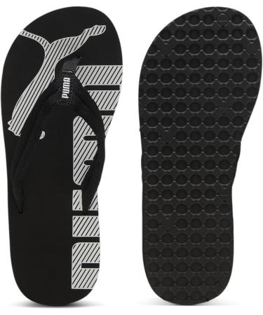 PUMA Unisex Kids Epic Flip V2 PS Sandals 32 EU - Stylish & Comfortable Kids Footwear in Puma Black & White - Buy Online on GoSupps.com