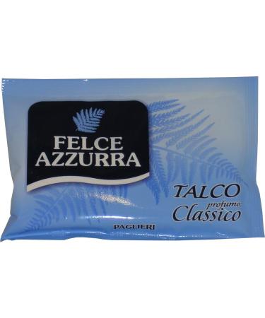Felce Azzurra 48 x FELCE BLUE Classic Talcum Powder In Envelope 100g