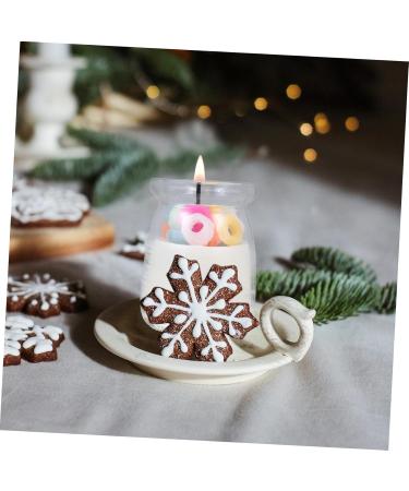 FRCOLOR Exquisite Scented Candle - Aroma Candle Cup Pillar Candle & Wax Melts with Fake Roses | Stylish Home Decor - Buy Online on GoSupps.com