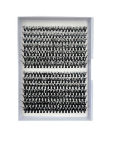 280pcs Lash Clusters D Curl Individual Eyelash Extension Kit 9-15MM Mix 30D 40D Natural Eyelash Clusters Reusable False Eyelashes for DIY Eyelash Extension at Home 30D+40D Kit-280Pcs