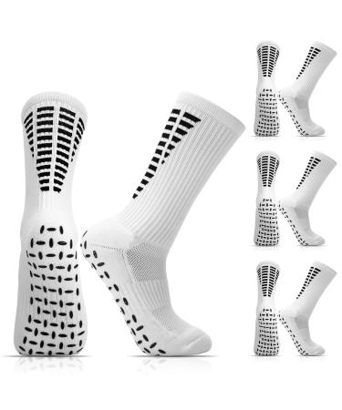 Utensilsto 3 couples grip sock football football socks for men women football socks sports socks 38-46 football socks men anti-slip soccer grip socks for football basketball