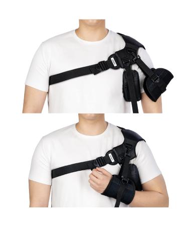 NEOFECT Shoulder Brace - Stroke Shoulder Dislocation Subluxation Brace Support Sling Stroke Recovery Equipment (Left)