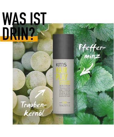 KMS HAIRPLAY brass cream for 2ndday look and grip 150 ml - Buy Online on GoSupps.com