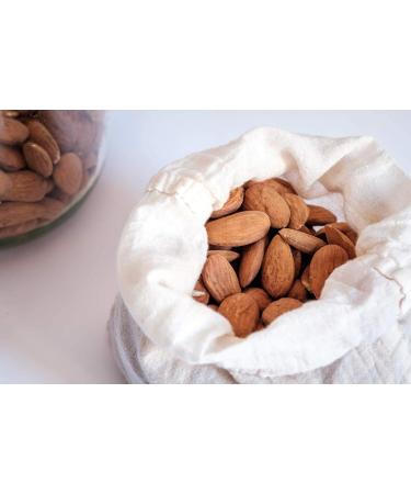 Buy Kamelur 1kg Spanish Organic Almonds - Whole Peeled No Additives Natural & Healthy Snacks - Buy Online on GoSupps.com