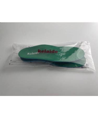 Plantar Fasciitis Arch Support Insoles - Orthotic Inserts for Flat Feet & Foot Pain Relief - Men and Women - Green - UK-11-295mm - Buy Online on GoSupps.com