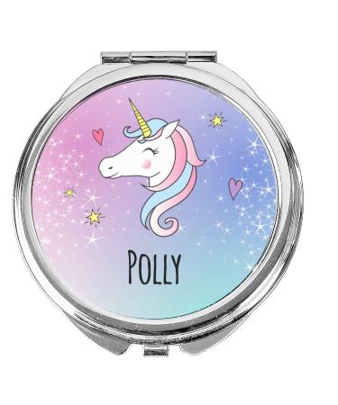 Personalised Unicorn Compact Mirror
