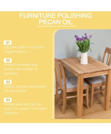 Natural Extracts Wood Care Polish 125ml Pecan Oil Wood Polish for Enhanced Furniture Beauty for Tables Chairs Cabinets 2 Sets - Buy Online on GoSupps.com