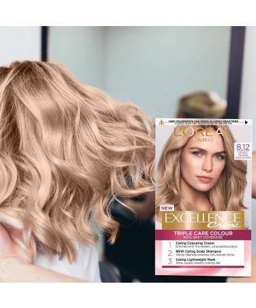 L'OREAL Excellence Nat Frosted Beige Blonde 8.12 1 Unit 8.12 Frosted Beige Blonde 1 unit (Lot de 1) - Buy Online on GoSupps.com