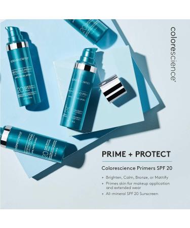 Colorescience Brightening Primer SPF 20 1 Fl Oz - Mineral Sunscreen Water Resistant - Unscented - Buy Online on GoSupps.com