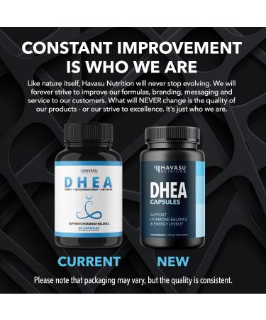 Havasu Nutrition DHEA 50mg - Extra Strength Capsules for Youthful Energy - 60 Count - Buy Online on GoSupps.com