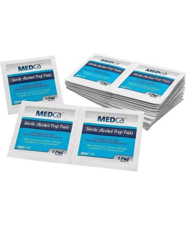 Alcohol Prep Pads Sterile Medium 2-Ply Cotton Gauze - Individually Wrapped (500 Count) - Buy Online on GoSupps.com