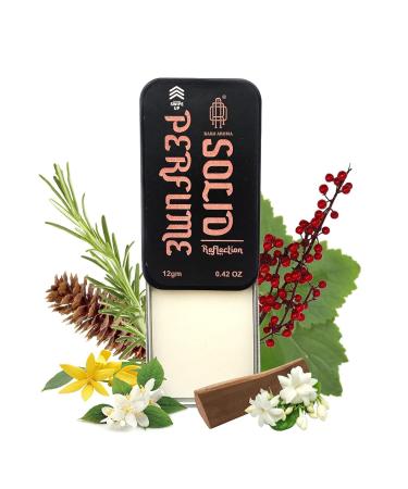 Solid intimate area perfume Reflection Luxury fragrance for men and women made with organic and natural ingredients 12 grm travel friendly
