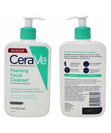 CeraVe Daily Skincare Facial Bundle - Cleanser & Moisturizers Set - Buy Online on GoSupps.com