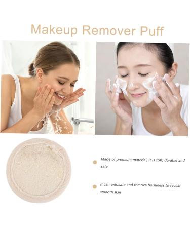 Beavorty Loofah Face Wash & Makeup Puff Set - Reusable Exfoliating Cleaning Pads for Women - Buy Online on GoSupps.com