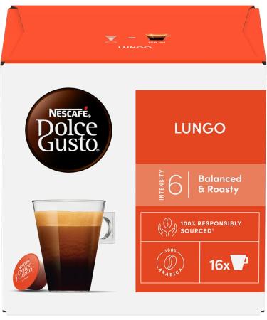 NESCAFE DOLCE GUSTO Nescaf Dolce Gusto Lungo - Coffee - 16 Capsules (1 box x 16) - Buy Online on GoSupps.com