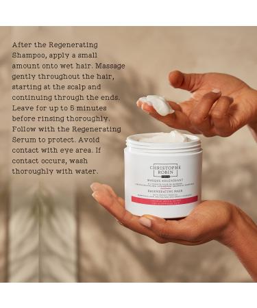 Christophe Robin Regenerating Mask with Prickly Pear Seed Oil 8.4 fl. oz. - Nourishing Hair Treatment - Buy Online on GoSupps.com
