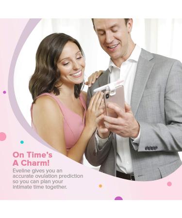 Eveline Digital Ovulation Predictor Test Kit - Smart Scanner, 5 Fertility Test Strips - FDA Listed for 99% Accuracy - Pregnancy Must-Haves - 1 Cycle Supply - 1 Count - Buy Online on GoSupps.com