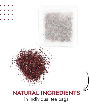  Alpi Nature Alpi Nature Hibiscus Tea 120 Hibiscus Tea Bags 120g Pack of 6 x 20 x 1g Bags - Buy Online on GoSupps.com