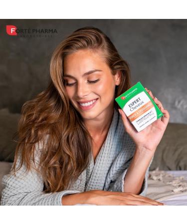 Fort Pharma - Expert Hair Strength & Growth - Hair Vitality nutritional supplement for damaged brittle hair - Biotin - L-cystine arugulate strengthened with keratin - 30 tablets 1/day - Buy Online on GoSupps.com