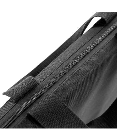 EZEKMAF Art Portfolio Bag Medium | 600D Oxford Fabric | Waterproof Sketchbook Carrier Case - Black | Artist Storage Tote - Buy Online on GoSupps.com