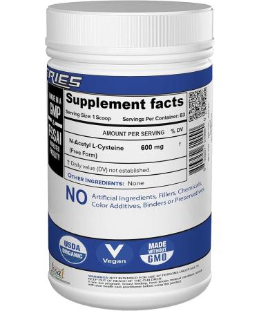 NAC (N-Acetyl L-Cysteine) Powder | Liver & Antioxidant Support (50Grams) - Buy Online on GoSupps.com