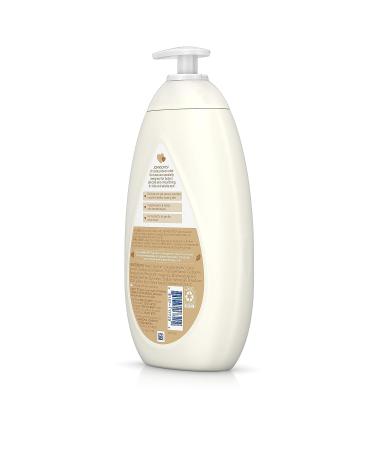 Johnson's Baby Moisturizing Body Lotion with Vanilla & Oat Extract 27.1 fl. Oz - Hydrating Formula for Dry Skin - Buy Online on GoSupps.com