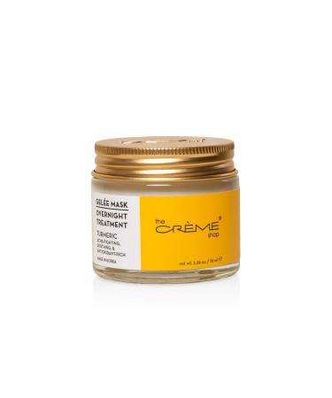 The Cr me Shop Turmeric Gel e Overnight Face Mask Korean Facial Mask Sleeping Face Mask Acne Treatment Mask Brightening Face Mask - 2.36oz