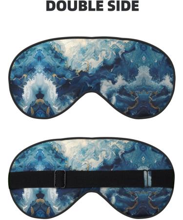 Within The Tides Print Soft Eye Mask | Sleep Mask for Men & Women | Comfortable Travel Sleep Eye Mask - Buy Online on GoSupps.com