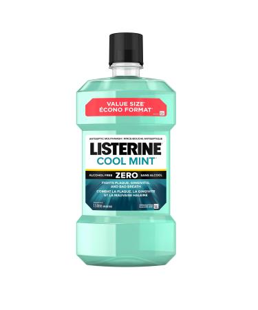 Listerine Zero Antiseptic Mouthwash 1.5 Litres Cool Mint (1.5L) Mouthwash