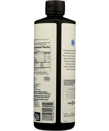 365 by Whole Foods Market Organic Flax Oil Unfiltered High Lignan - 24 fl oz - Buy Online on GoSupps.com