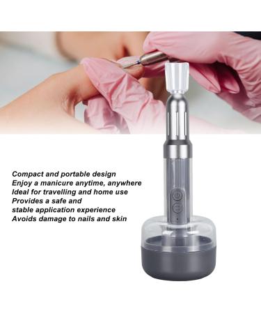 Electric Nail Grinder Rechargeable Portable Manicure Pedicure Tool with Interchangeable Heads Quiet Motor for Home Salon Use - Buy Online on GoSupps.com
