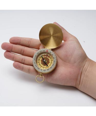 Pocket Compass Portable Pocket Watch Compass Classic Pocket Compass for Kids Adult for Comping Hiking  Mountaineering and Other Outdoor Activities - Buy Online on GoSupps.com