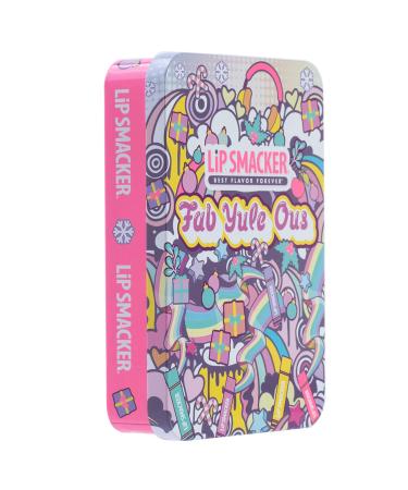 Lip Smacker Holiday Christmas Flavored Lip Balm Tin - 10-Piece Set | Festive Christmas Flavors - Buy Online on GoSupps.com