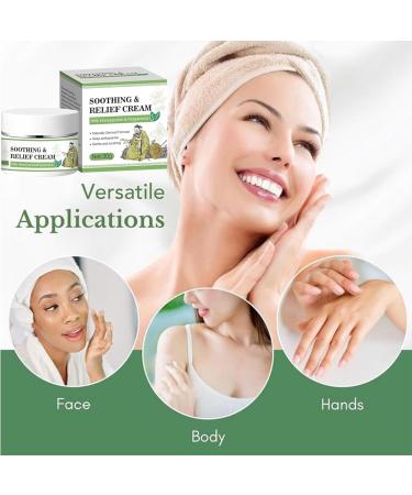  WJnflQN Soothing Cream Refreshing Moisturizing Cream 30g Gentle Soothing Lotion for Skin Relief Barrier Repair and Nighttime Hydration - Buy Online on GoSupps.com