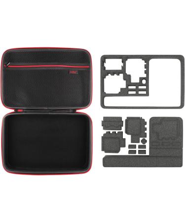 HSU Large Carrying Case for GoPro Hero 11-2 & Accessories - Red | Customizable Interior, Carry Handle & Carabiner Loop - Buy Online on GoSupps.com
