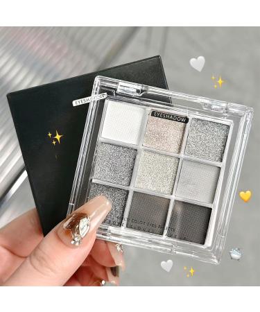 Lazy Eye Eyeshadow smoky makeup eyeshadow color eyeshadow matte eyeshadow palette smokey eyeshadow dark gray and black dots shimmering eyeshadow colors for smokey eyes - Buy Online on GoSupps.com