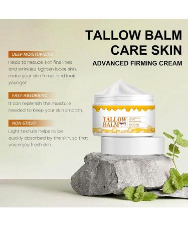  Mikabila (08 F) 30g Tallow and Honey Balm Skin Care Cream 100% Grass Fed Beef Tallow Balm Face & Body Whipped Moisturizer Beef Neck Balm - Buy Online on GoSupps.com