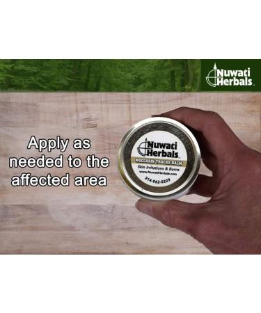 Nuwati Herbals Healing Balm 4 oz - Plantain for Skin Irritations, Burns, Bites - Made in USA - Buy Online on GoSupps.com