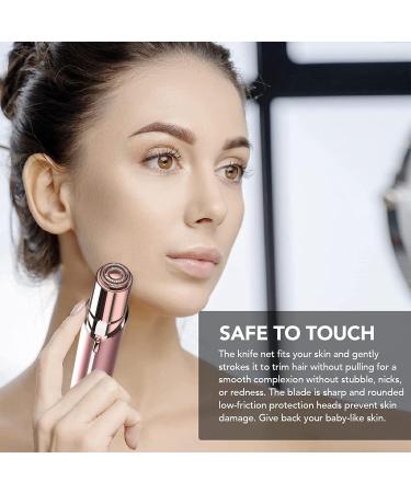 Rechargeable Facial Hair Remover for Women - Upper Lip Epilator & Shaver Device - Buy Online on GoSupps.com