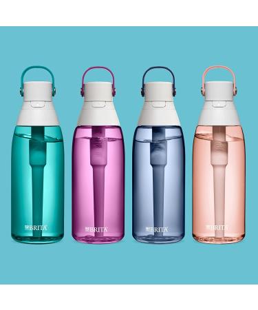 Brita 36oz Plastic Water Filter Bottle - Sea Glass - 1 Count - Buy Online on GoSupps.com
