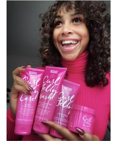 Umberto Giannini Curl Jelly Frizz Free Trio Curl Scrunching Jelly Jelly Wash Shampoo & Jelly Care Conditioner Bundle Vegan CrueltyFree & SulfateFree Set for Curly or Wavy Hair - Buy Online on GoSupps.com
